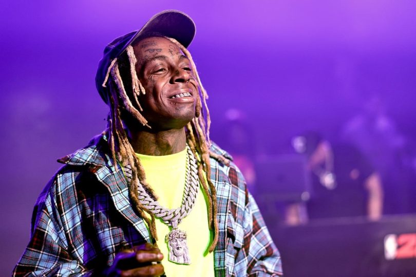 Lil Wayne performs onstage at the NBA 2K23 Launch Event 2