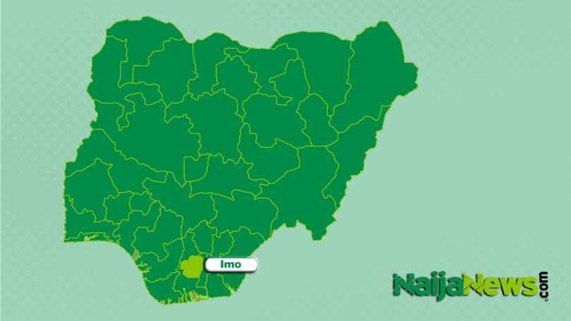 Map of Imo State Nigeria