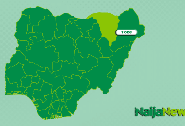 Map of Yobe State Nigeria