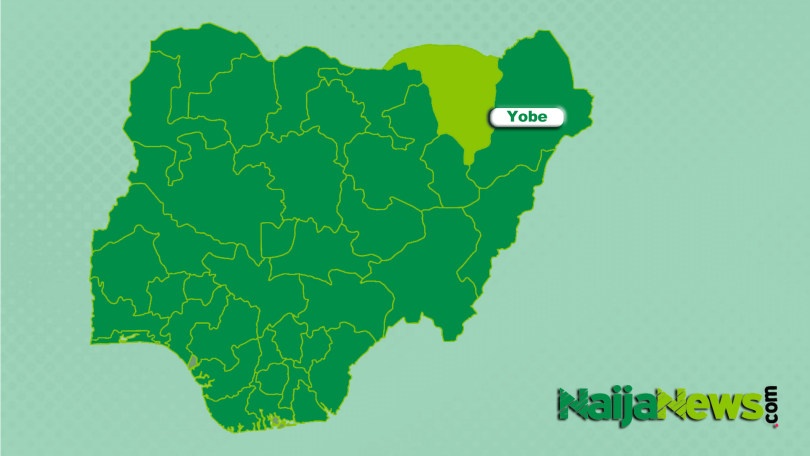 Map of Yobe State Nigeria
