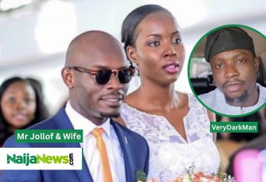 Mr Jollof and Wife VeryDarkMan