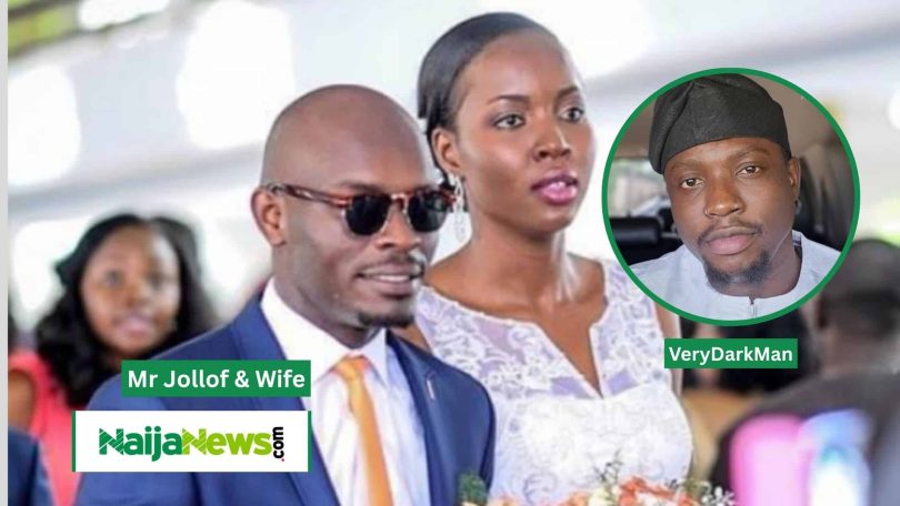 Mr Jollof and Wife VeryDarkMan