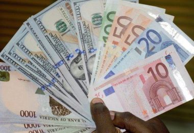 Naira dollar euro