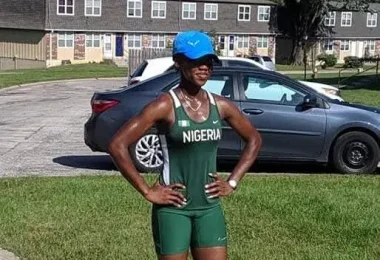 Nigerian athlete Oluwabukola Pereira