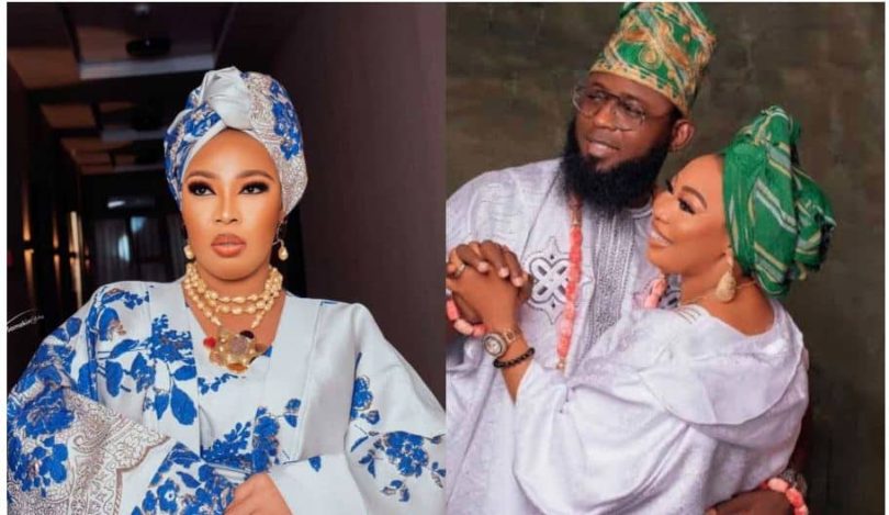 Nollywood Actress Bimpe Akintunde and Ganiyu