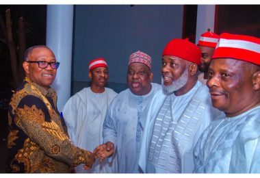 Obi Dickson meet Kwankwaso in Abuja 2