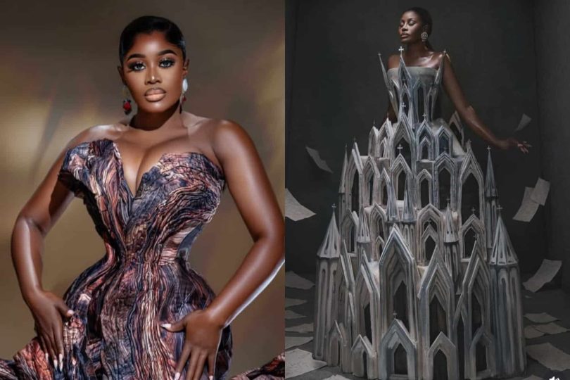 Paris designer drags over Nana Akua 2026 AMVCA outfit
