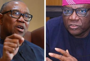 Peter Obi and Bayo Onanuga