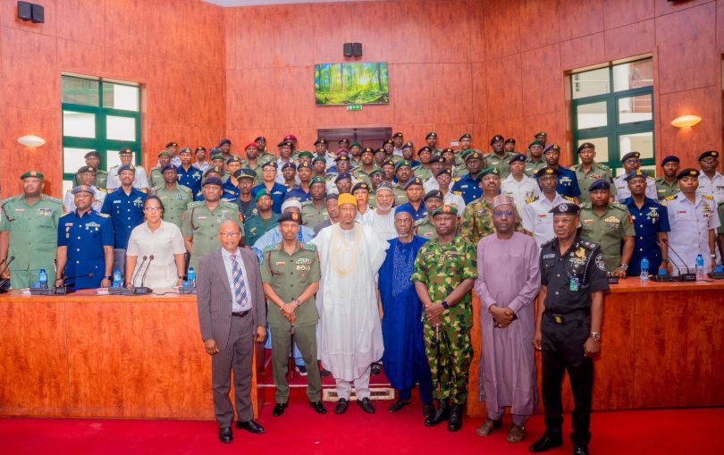 Radda and security officers