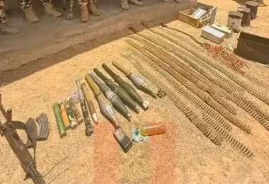 Recovered weapons