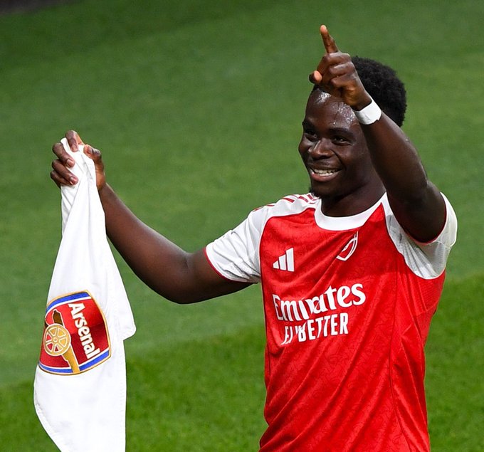 Saka Believes He Could Win Premier League Title And World Cup In 2026