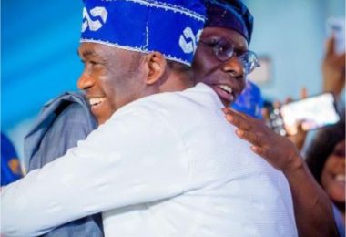 Sanwo Olu congratulates Hamzat on APC governorship ticket