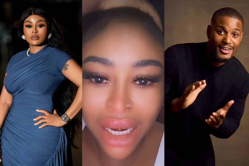 Sarah Martins tearfully mourns Alex Ekubo
