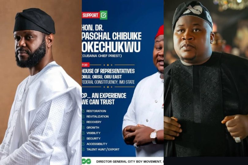 Seyi Tinubu encourages Cubana Chief Priest