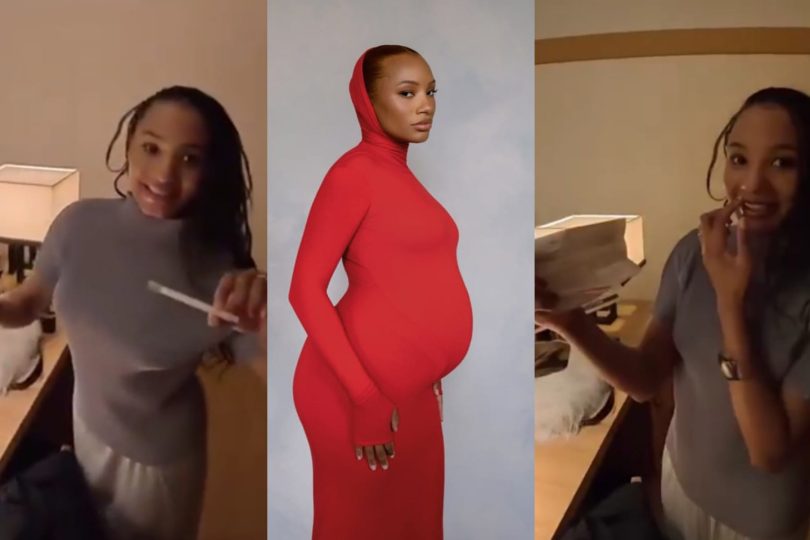 Temi Otedola shares moment she found out she is pregnant