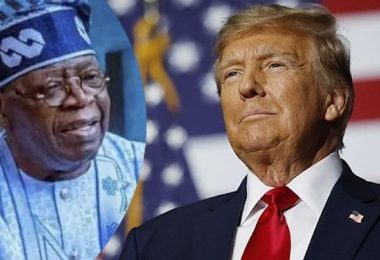 Tinubu Congratulates Trump 1