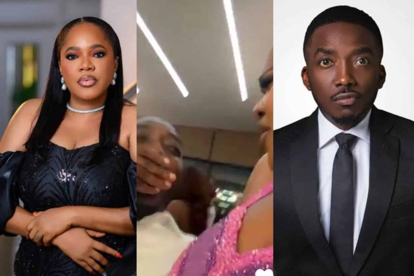 Toyin Abraham reacts as Bovi recreates viral video