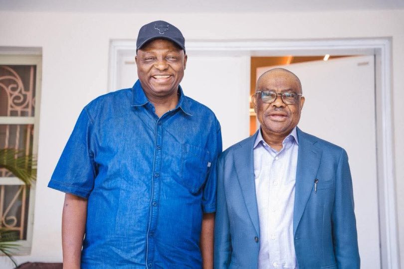 Wike and APC chairman Yilwatda