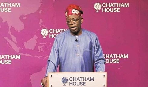 bola ahmed tinubu at chatham house