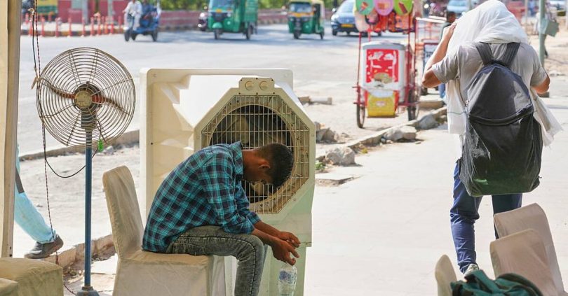 heatwave empties roads and markets in india and farmers switch to night working