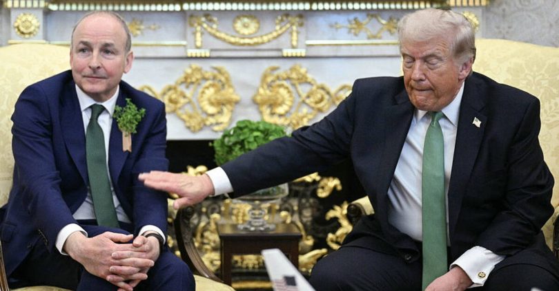 you were outstanding mainly positive messages to taoiseach after trump meeting