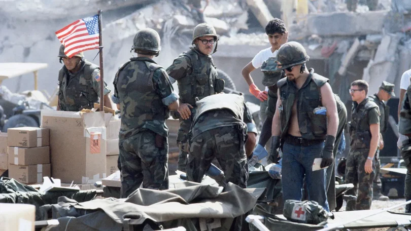 1983 marine barracks bombing in Beirut Lebanon