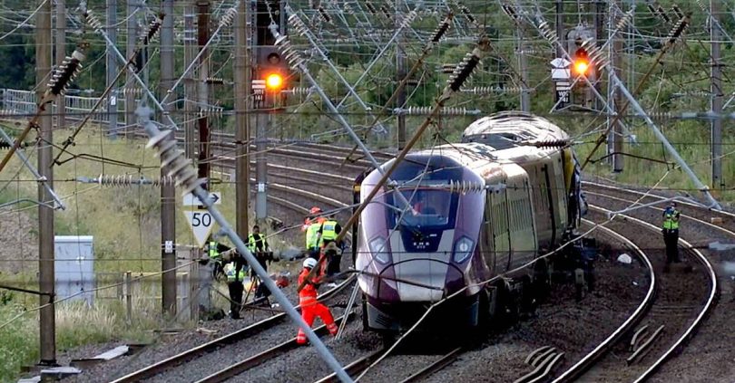 28 in hospital nine in a critical condition after train collision