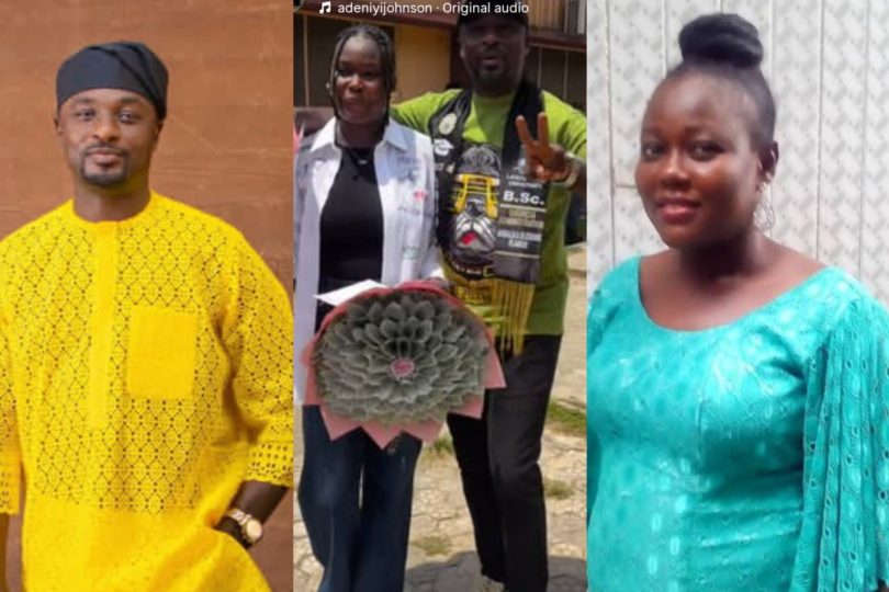 Adeniyi Johnson writes late sister as daughter graduate
