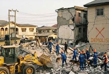 Alakija Building Collapse Kills Nine 27 Rescued