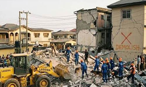 Alakija Building Collapse Kills Nine 27 Rescued