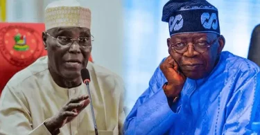 Alhaji Atiku Abubakar and President Bola Tinubu