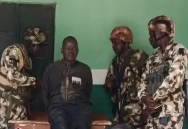 Borno Rescued teacher