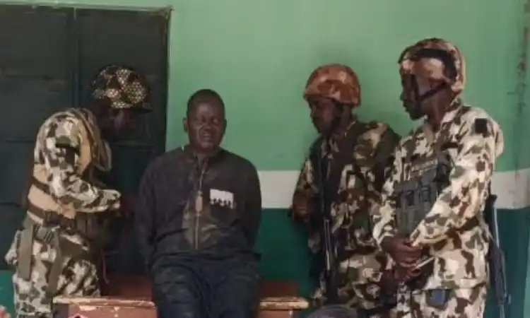 Borno Rescued teacher
