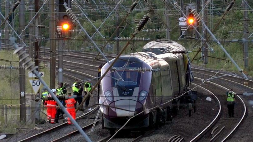 Britain Train Collision 57954