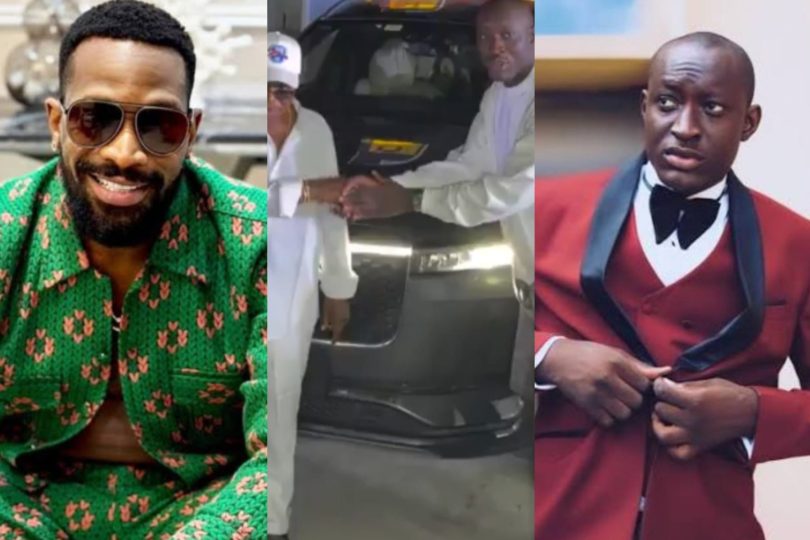 Dbanj gifts Carter Efe a brand new car