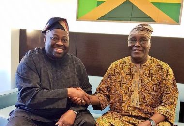 Dele Momodu and Atiku Abubakar