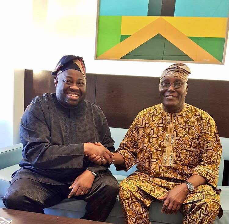 Dele Momodu and Atiku Abubakar