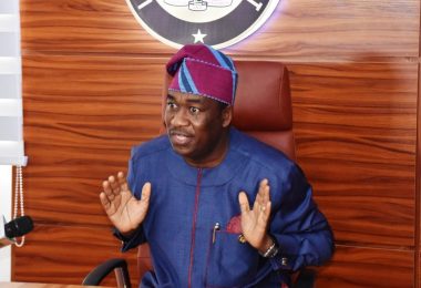 Dr Obafemi Hamzat Deputy Governor Lagos State