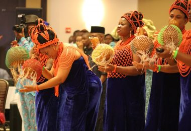Edo cultural dancers