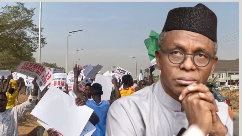 El Rufai Protesters