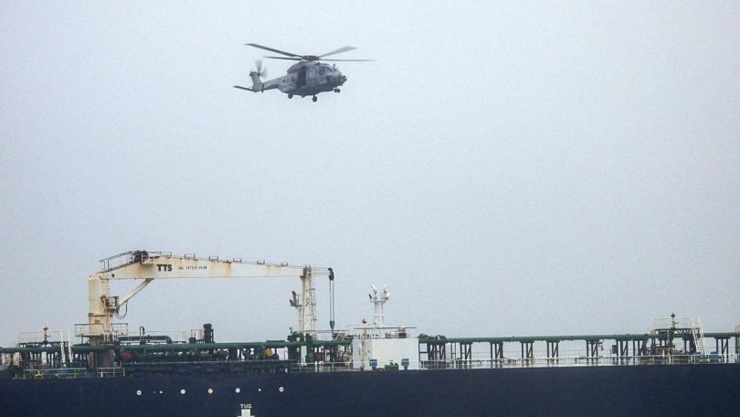 France Russia Tanker Intercepted 34486