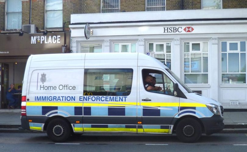 Home Office Immigration Enforcement vehicle north Finchley 1024x630