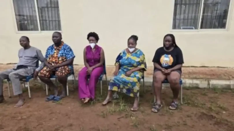 Kdinapped victims in Ogun