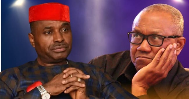 Kenneth Okonkwo and Peter Obi