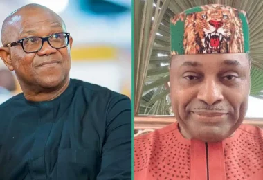 Kenneth Okonkwo and Peter obi