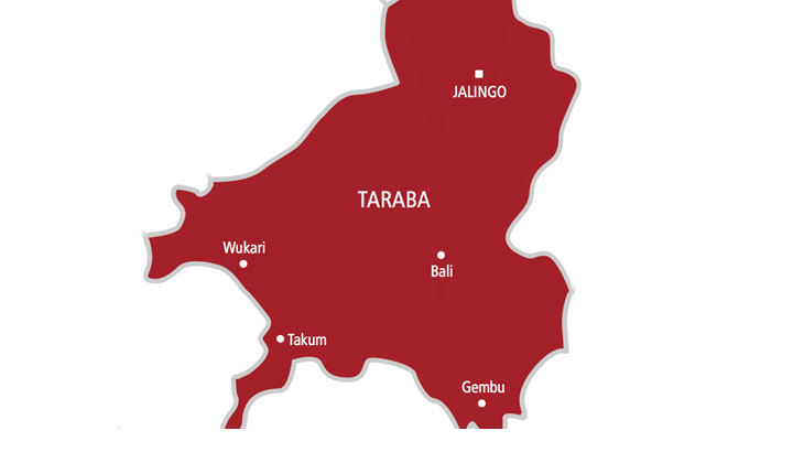 Map of Taraba