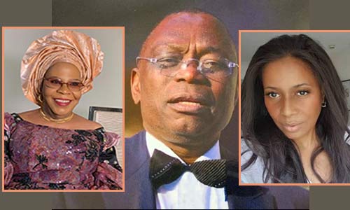 Mrs. Adenike Oluwayemisi Ajayi and Dr. Tosin Ajayi. Helen Prest
