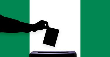 NIGERIA VOTING STOCK IMAGE