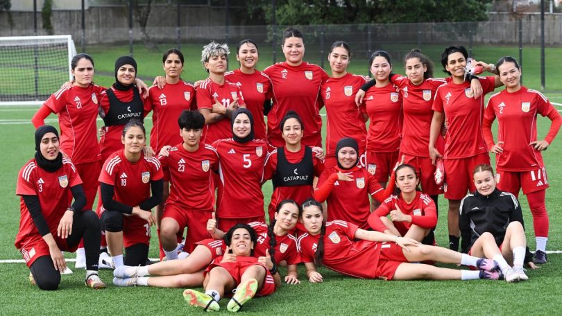 New Zealand Afghanistan Women Soccer Team 16214