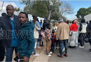 Nigerians in South Africa protest